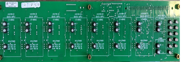 Figure 1: PCB board with 37 LED that used in these tests