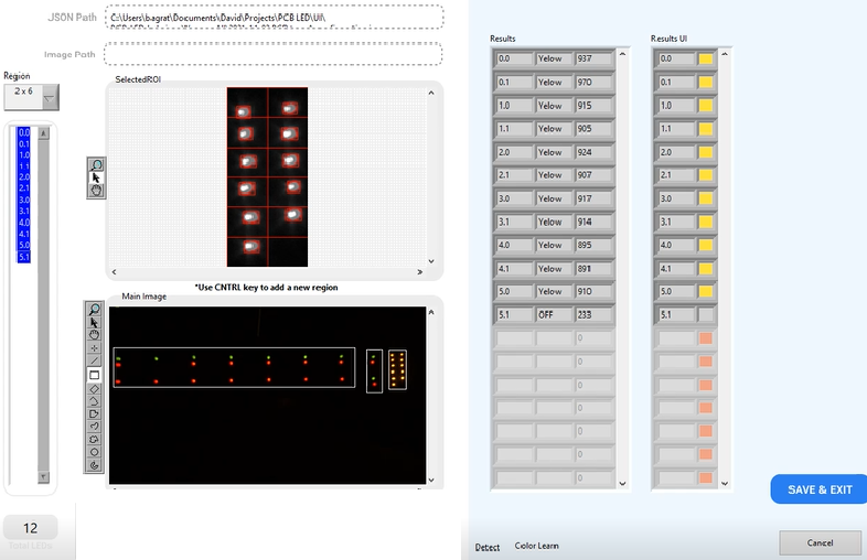 LED color tester - izakscientific