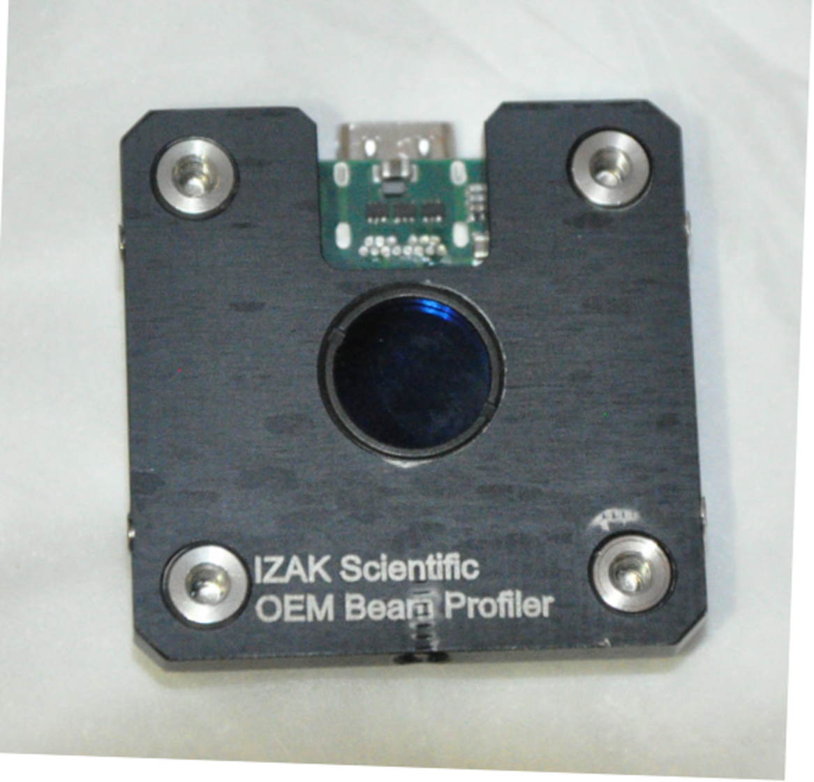 Compact IZAK OEM Laser Beam Profiler with full anodized aluminum base