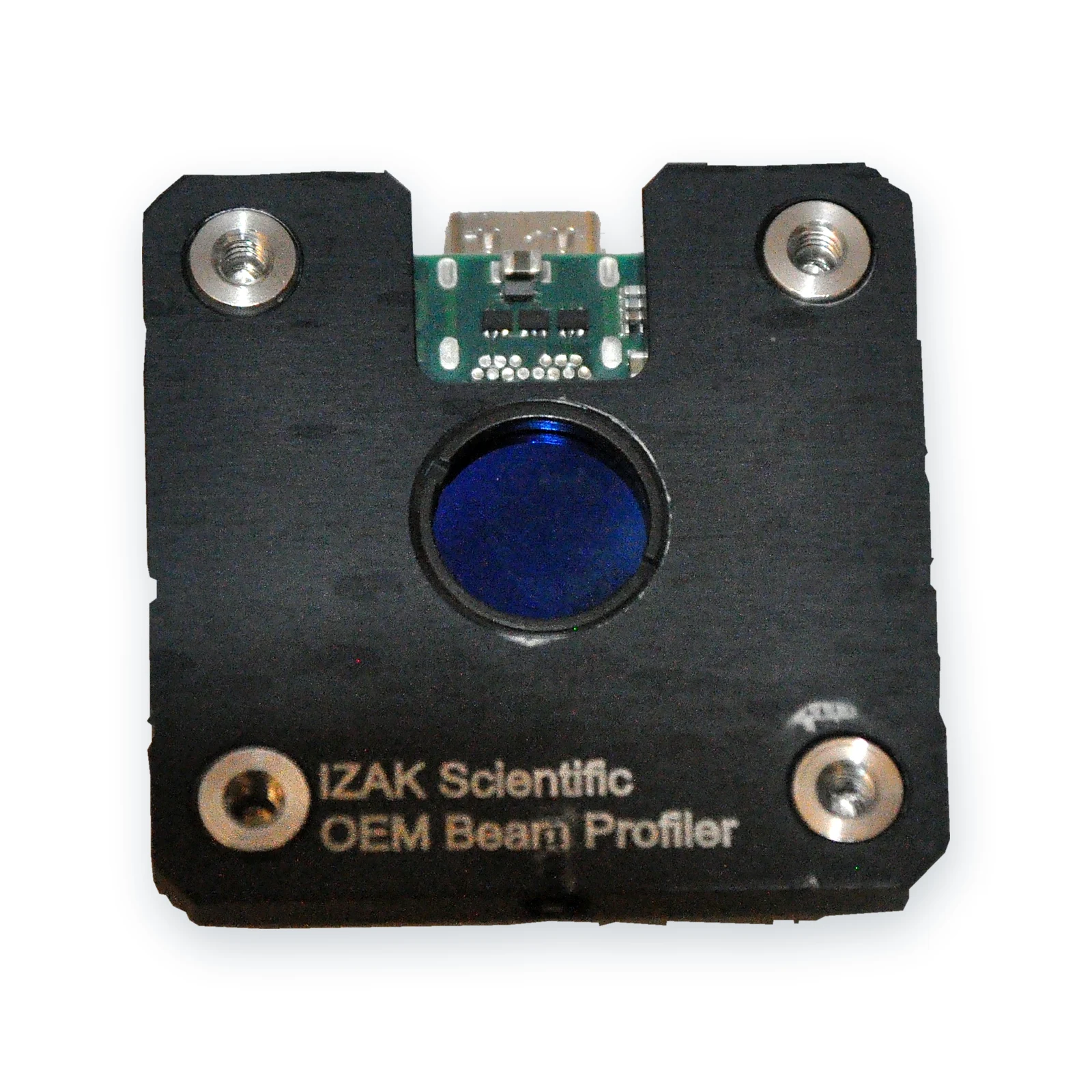 IZAK Scientific OEM board-level laser beam profiler module, front view
